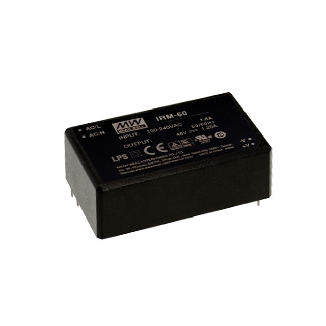 Semiconductors Power Management DC - DC Converters IRM-60-48 by MEAN WELL USA Inc.